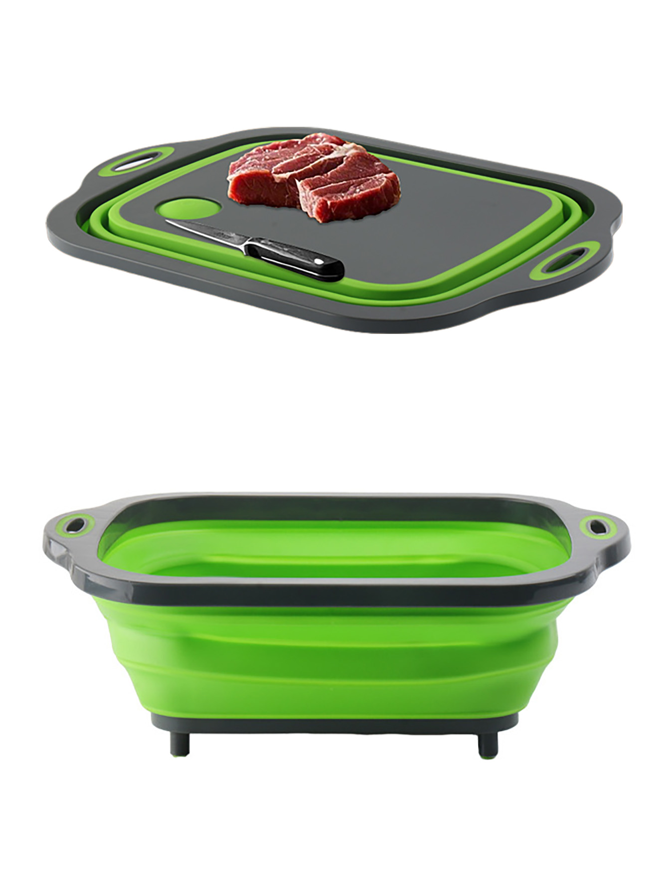 Cutting Board Foam - Camping Collapsible Cutting Board Dish Basin