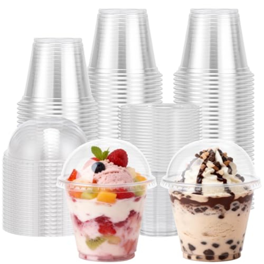 200 Pack 9 oz Clear Plastic Cu - Plastic Dome Clear recensie en prijs