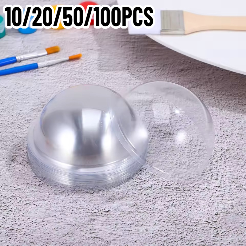 10/20/50/100PCS Plastic Transp - Plastic Dome Clear recensie en prijs