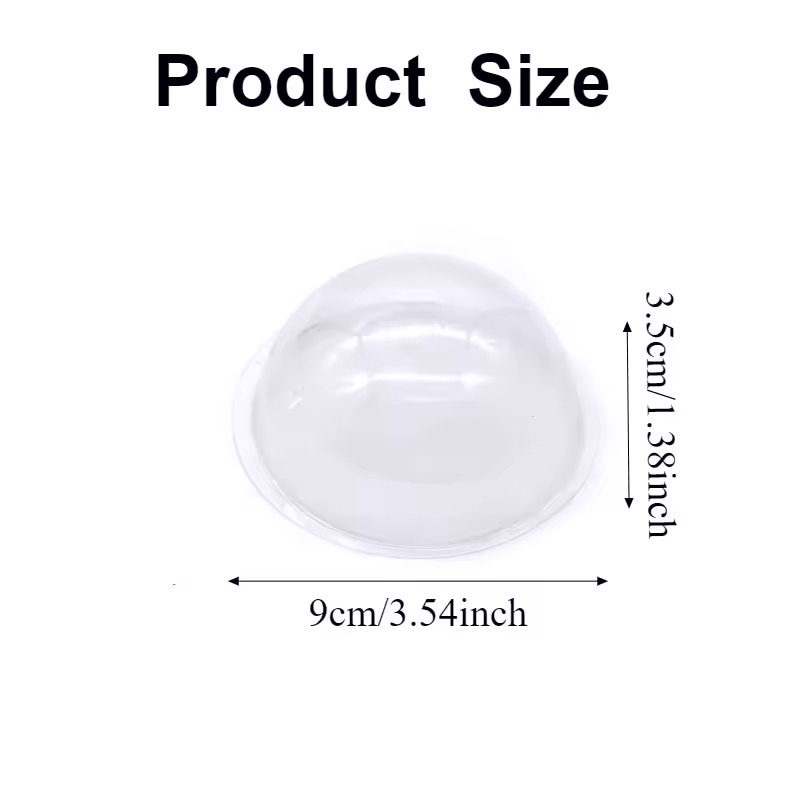 10/20/50/100PCS Plastic Transp - Plastic Dome Clear recensie en prijs