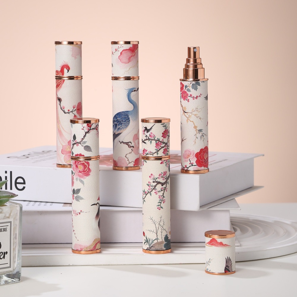 Portable PU Leather Perfume Bo - Misting Bottle Fine recensie en prijs