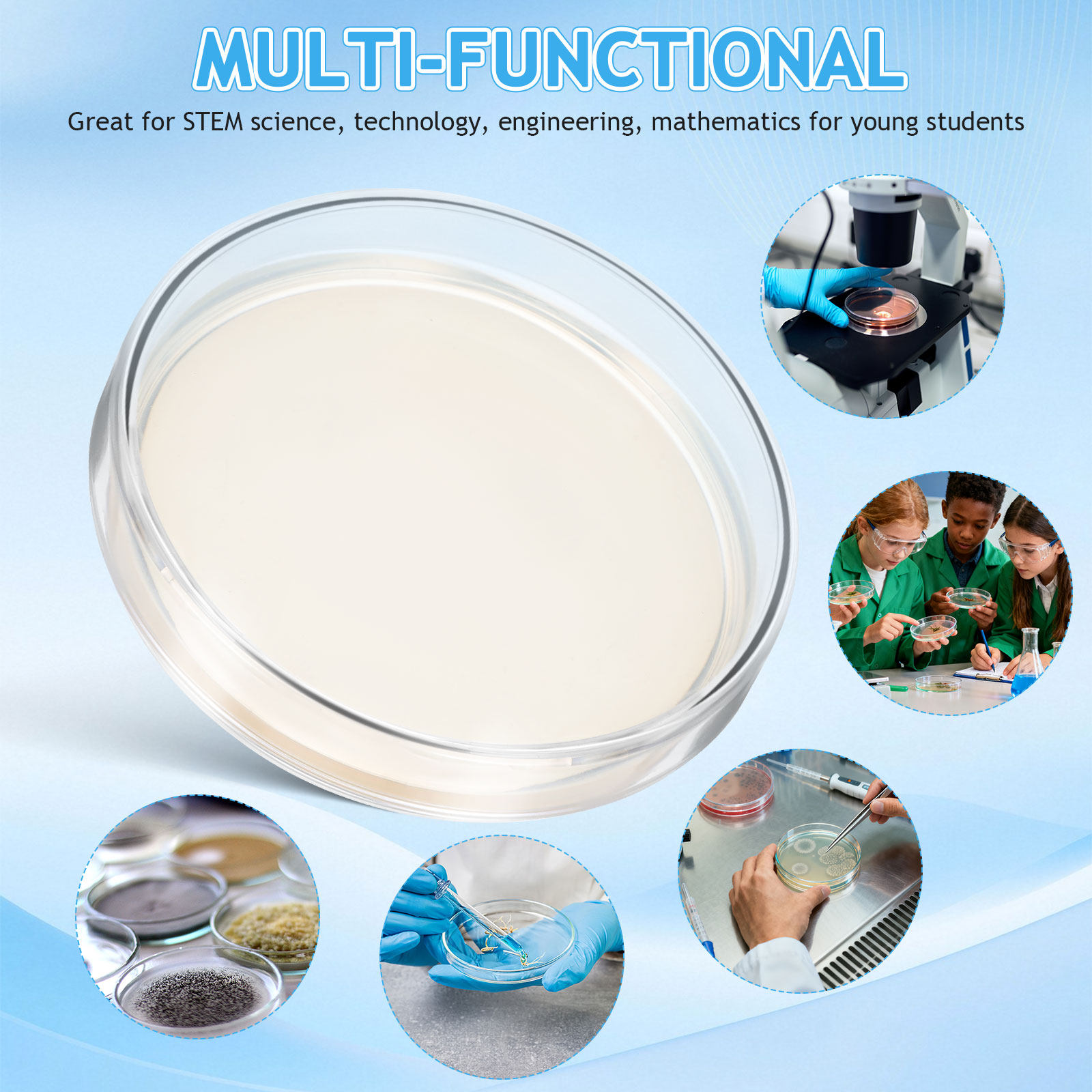 Agar Plates 10pcs Ready to Use - Agar Tissue Culture recensie en prijs