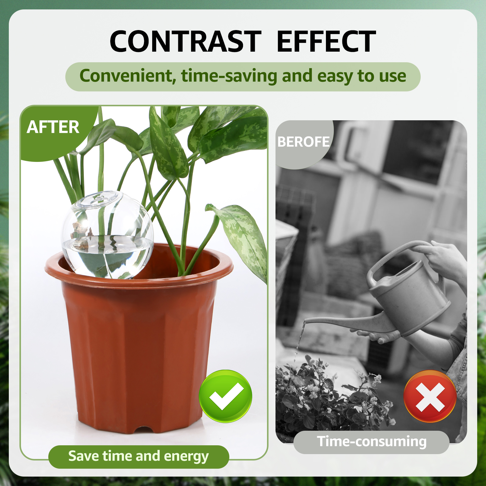 2/4Pcs 500ML Automatic Drip Ir - Self Watering Insert recensie en prijs