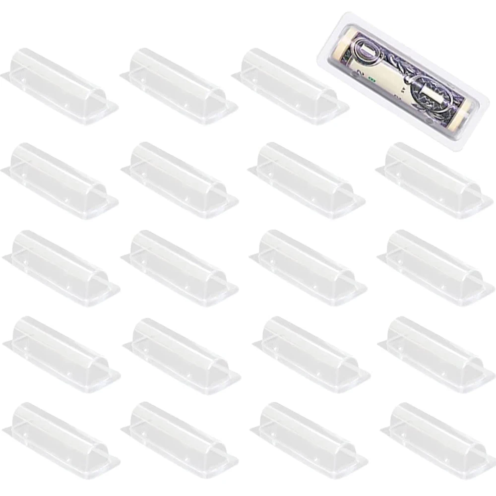 50/100pcs Money Card Holder Wi - Plastic Dome Clear recensie en prijs