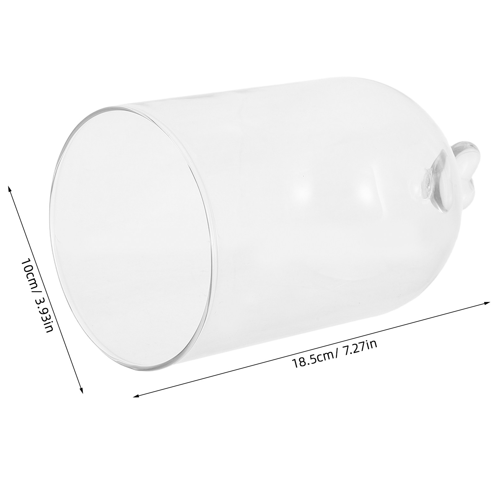 Glass Cloche 6.3x4 Transparent - Plastic Dome Clear recensie en prijs