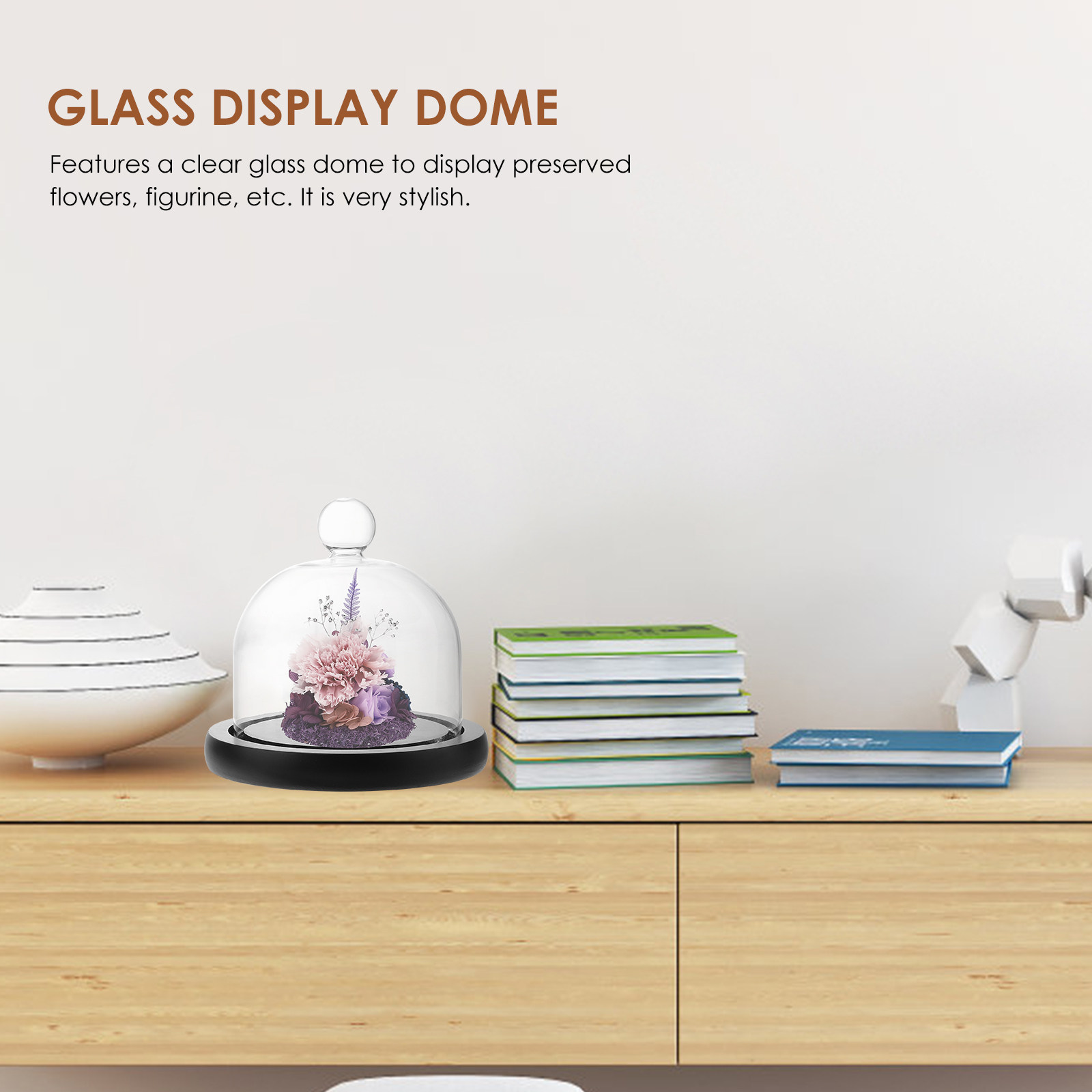 Clear Glass Display Dome for P - Plastic Dome Clear recensie en prijs