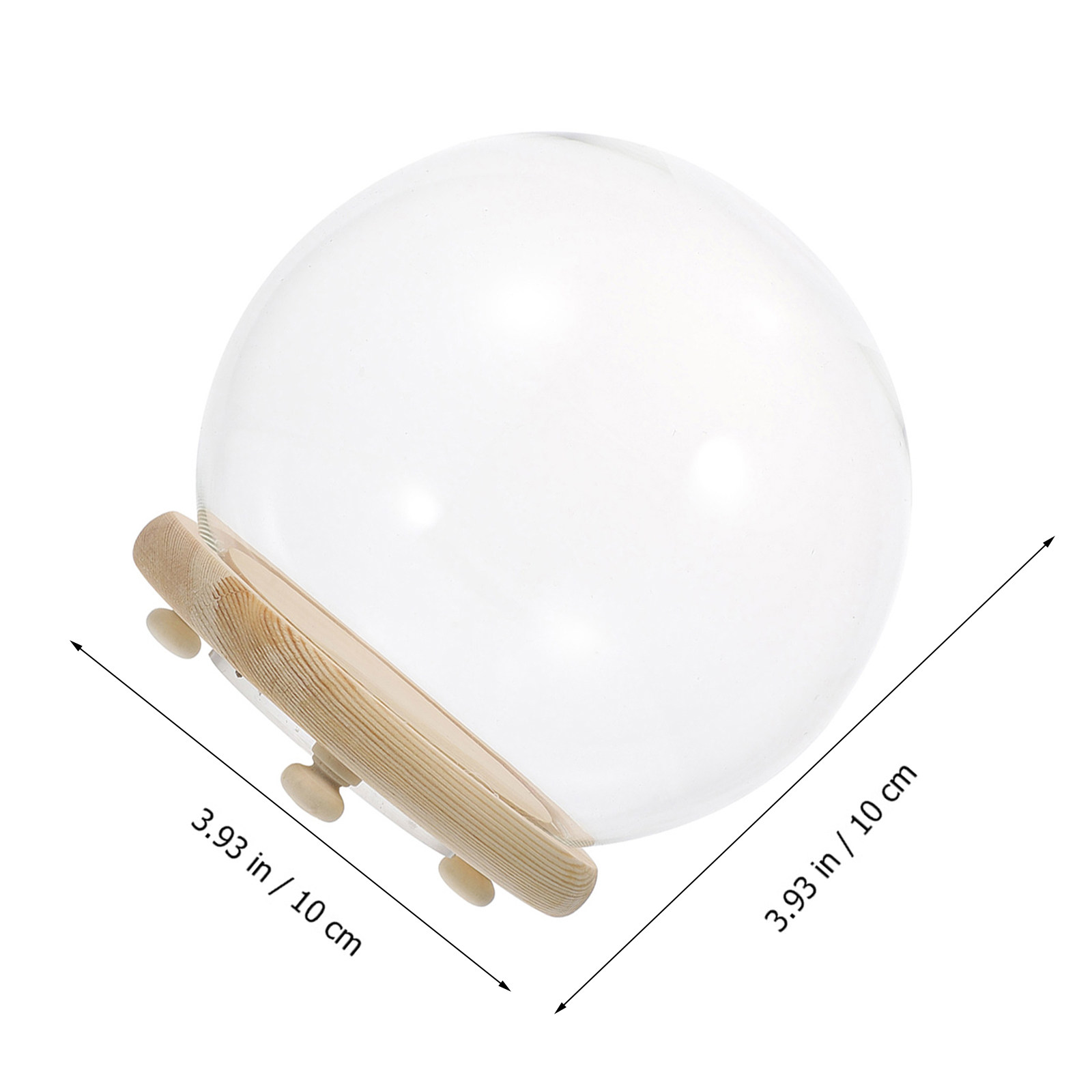 Clear Glass Dome Display Cover - Plastic Dome Clear recensie en prijs