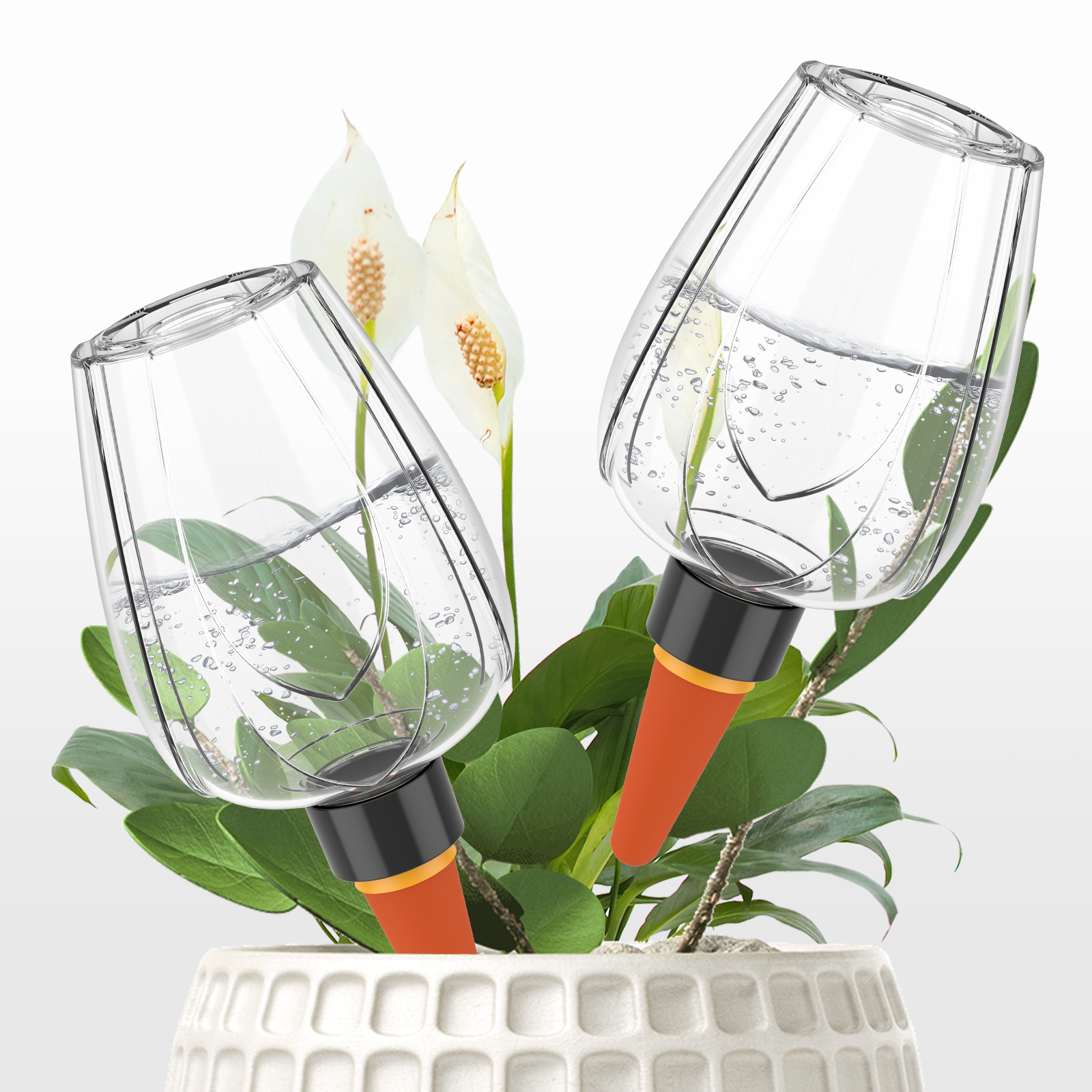 4Pcs Plant Watering Globe Clea - Self Watering Insert recensie en prijs