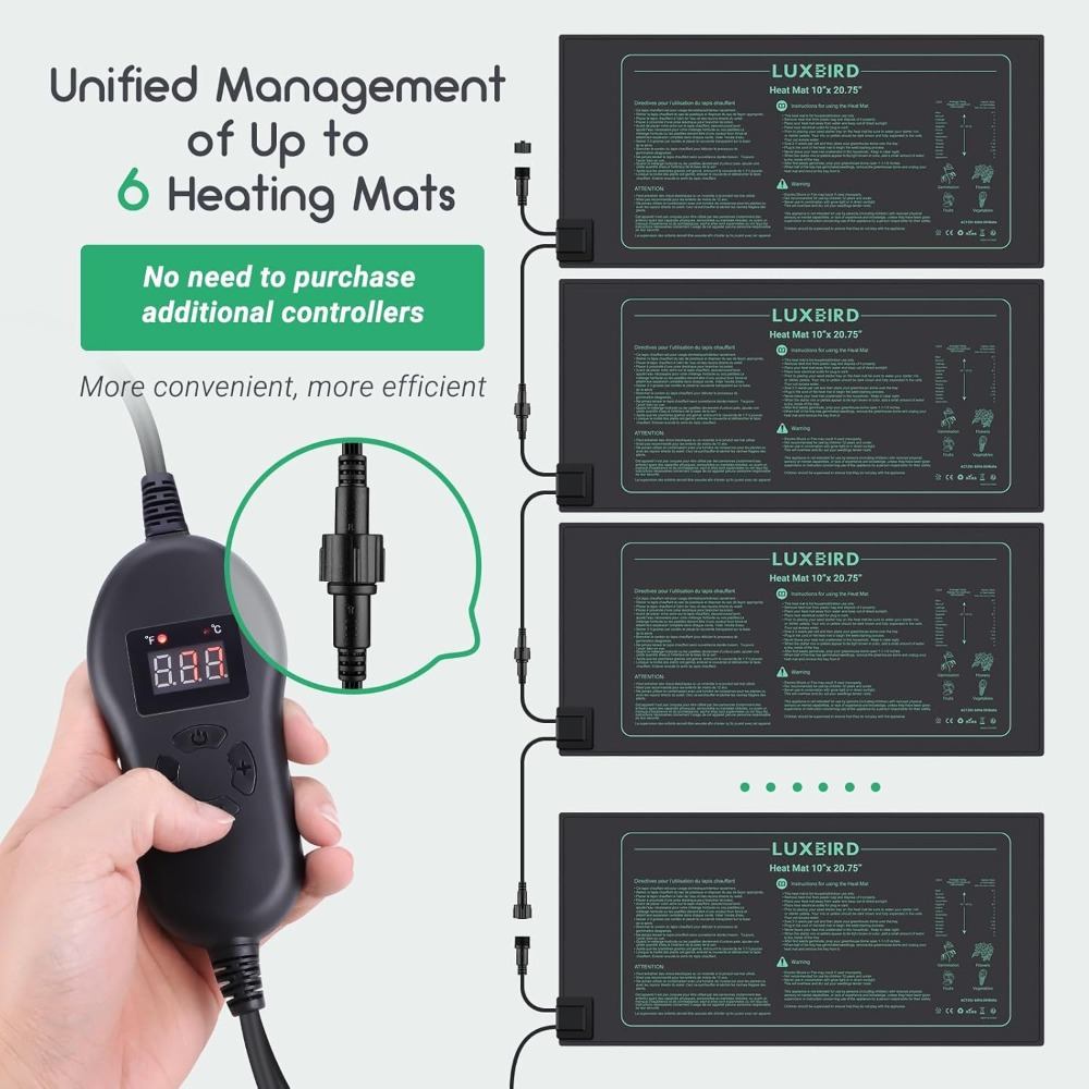 4 Pack Seedling Heat Mat with  - Heat Mat Seedling recensie en prijs