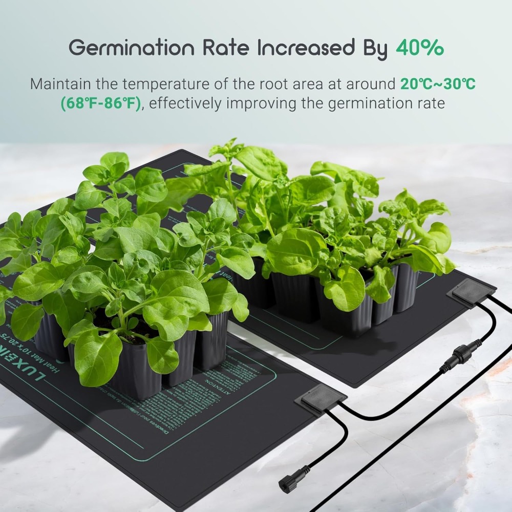 4 Pack Seedling Heat Mat with  - Heat Mat Seedling recensie en prijs