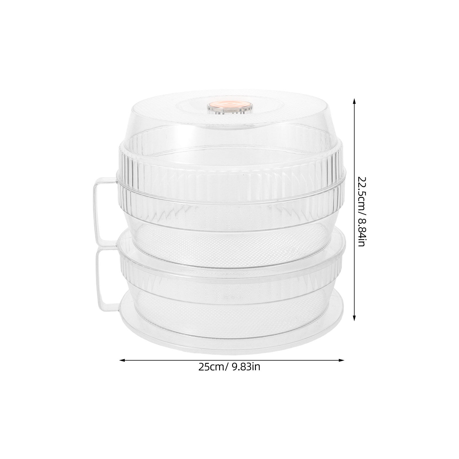 1Set Cake Display Dome Stand C - Plastic Dome Clear recensie en prijs