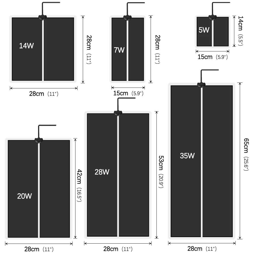 35W-5W Seeds Seedlings Plant H - Heat Mat Seedling recensie en prijs