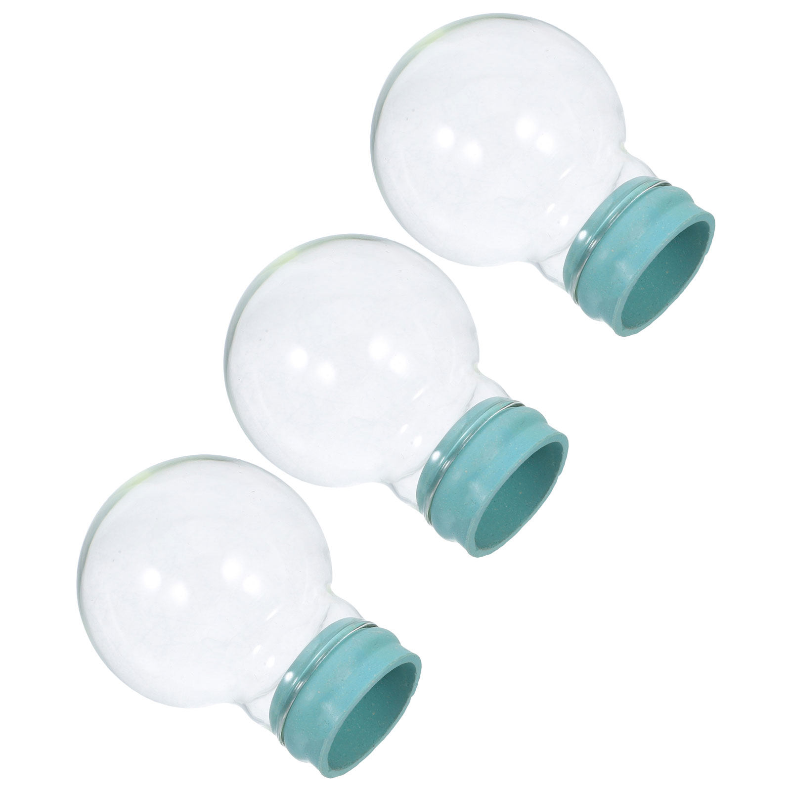 3Pcs Empty Snow Globe Glass Do - Plastic Dome Clear recensie en prijs