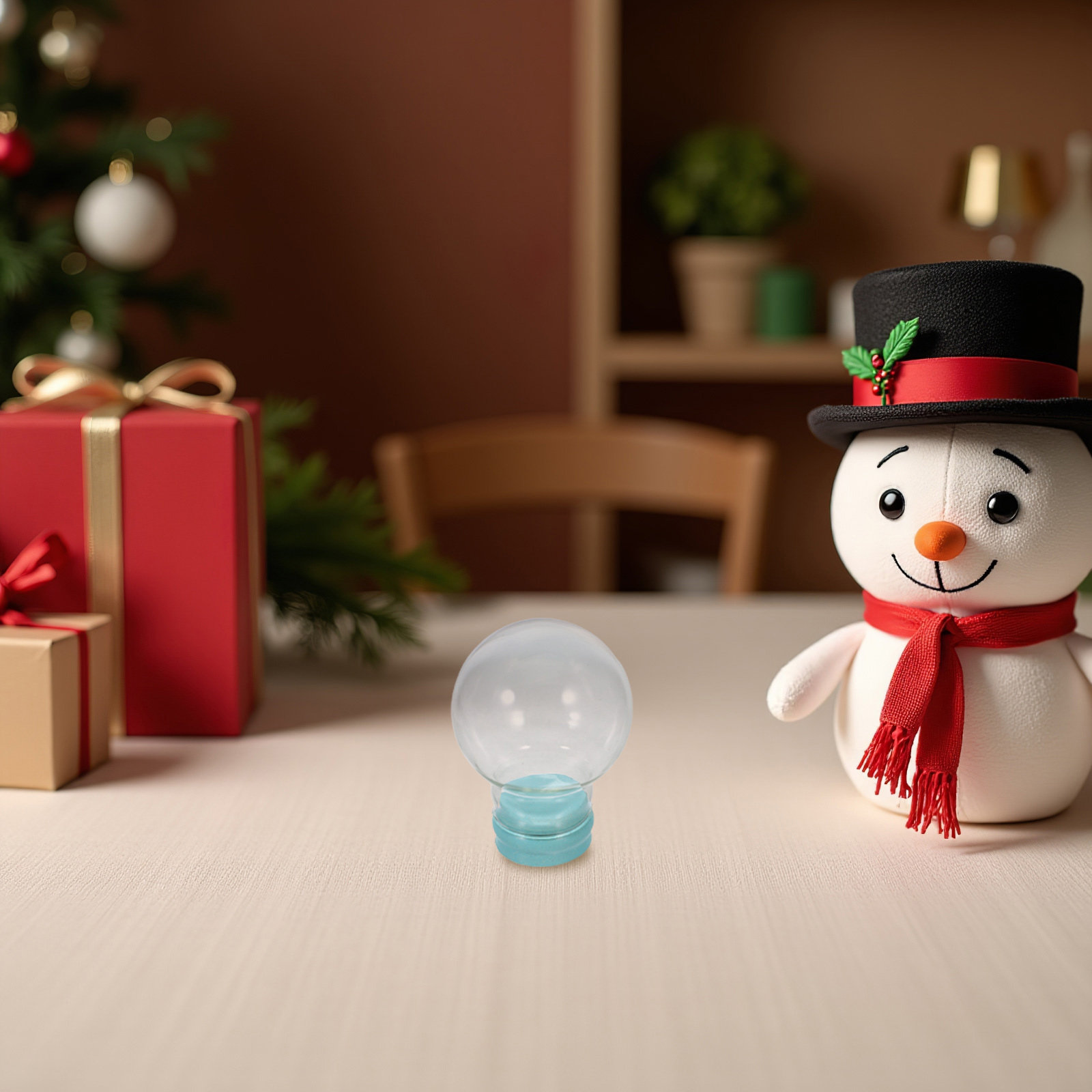 3Pcs Empty Snow Globe Glass Do - Plastic Dome Clear recensie en prijs