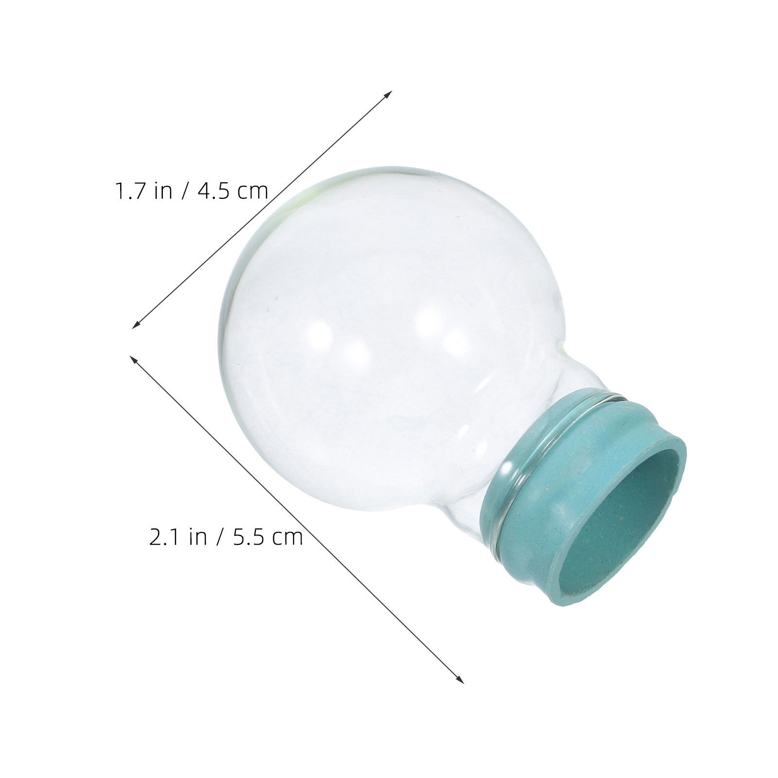 3Pcs Empty Snow Globe Glass Do - Plastic Dome Clear recensie en prijs