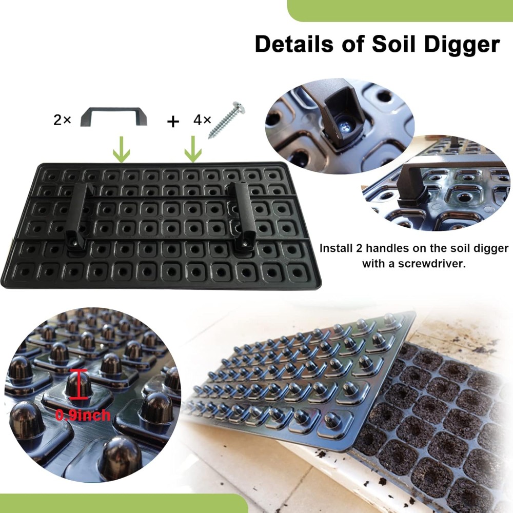72 Cell Seed Starter Trays wit - Propagation Tray 72 recensie en prijs