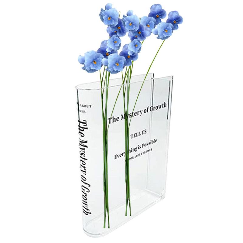 Clear Book Vase Aesthetic Acry - Propagation Station Vase recensie en prijs