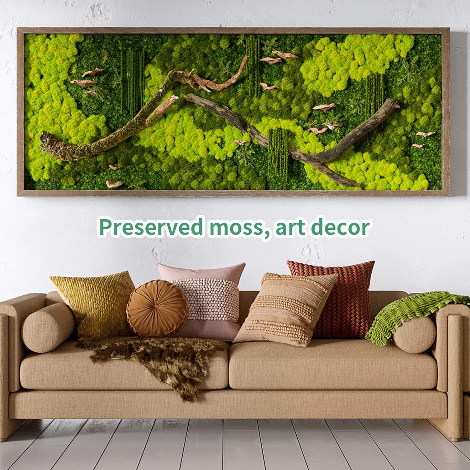 Artificial Green Plants Mini L - Sphagnum Moss Dry recensie en prijs
