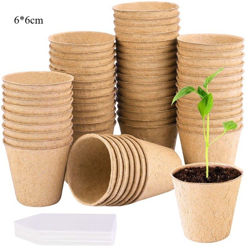 50PCS Biodegradable Plant Star - Peat Pellet Tray recensie en prijs