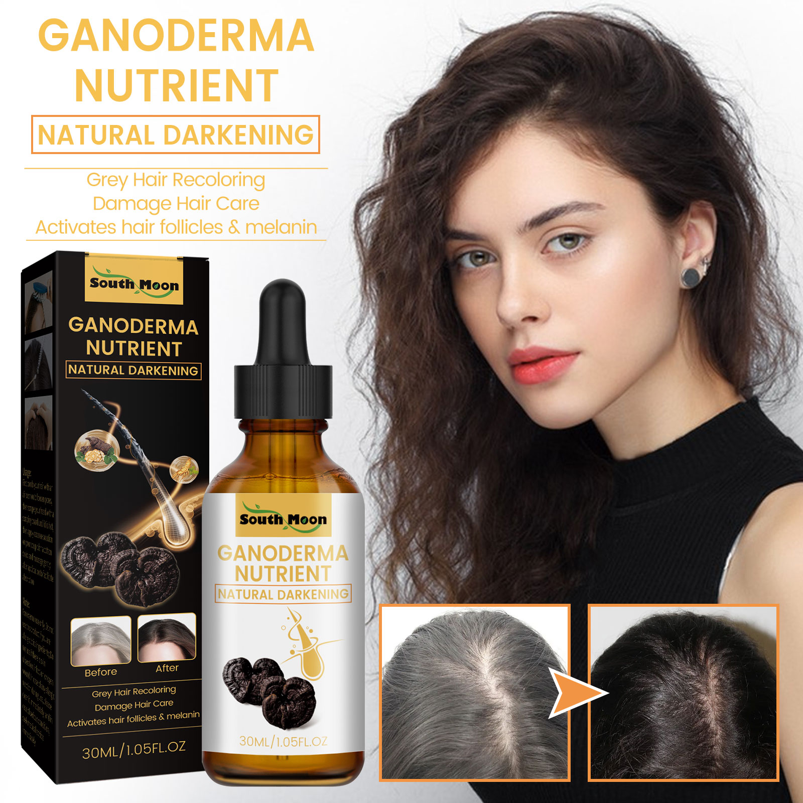 Black Ganoderma Lucidum Hair L - Root Stimulator Liquid recensie en prijs