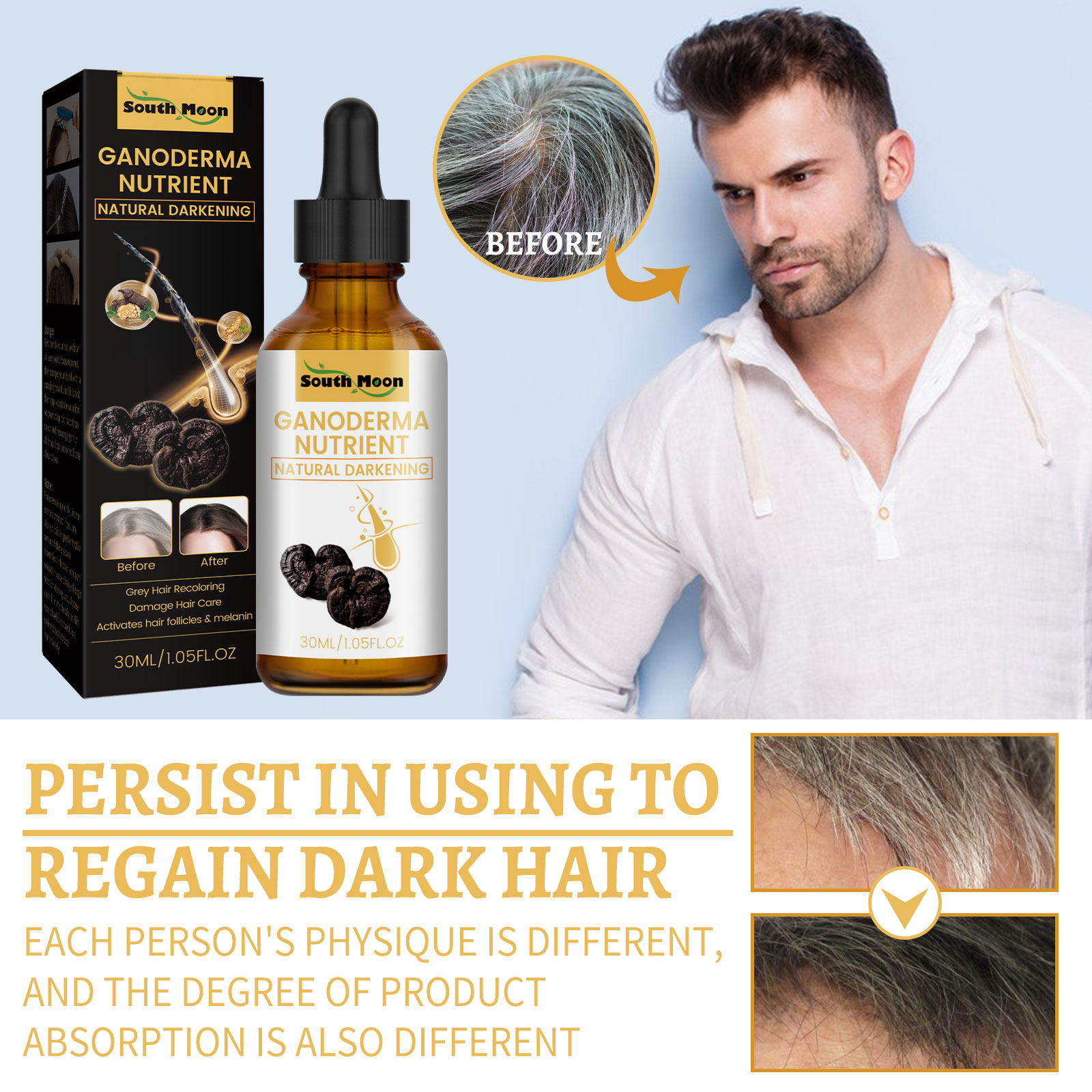 Black Ganoderma Lucidum Hair L - Root Stimulator Liquid recensie en prijs
