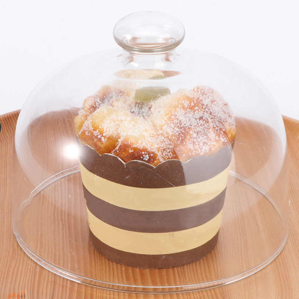 2Pcs Transparent Glass Cake Do - Plastic Dome Clear recensie en prijs