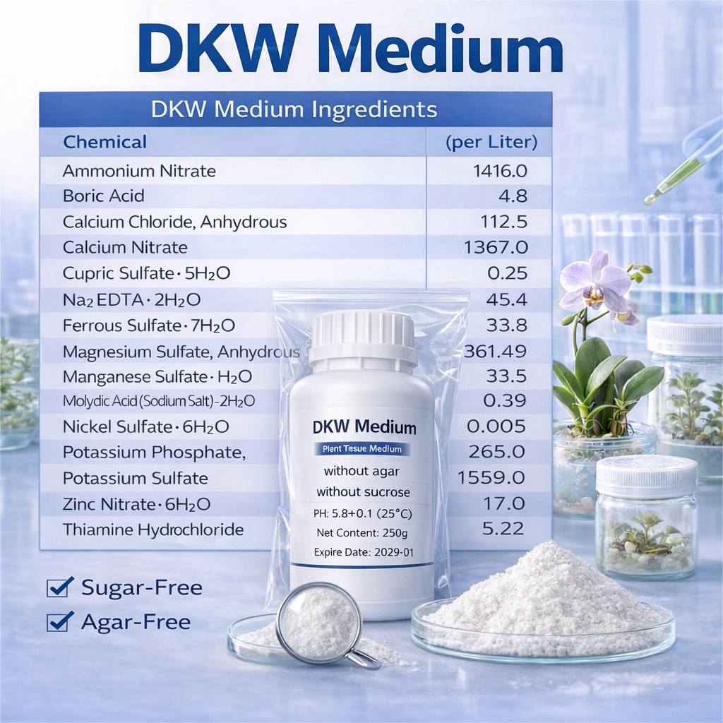 DKW Medium Plant Tissue Cultur - Agar Tissue Culture recensie en prijs