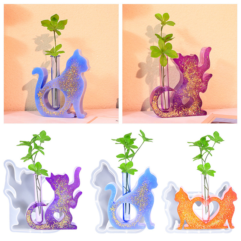 Cat Shaped Resin Molds Vase Si - Propagation Station Vase recensie en prijs