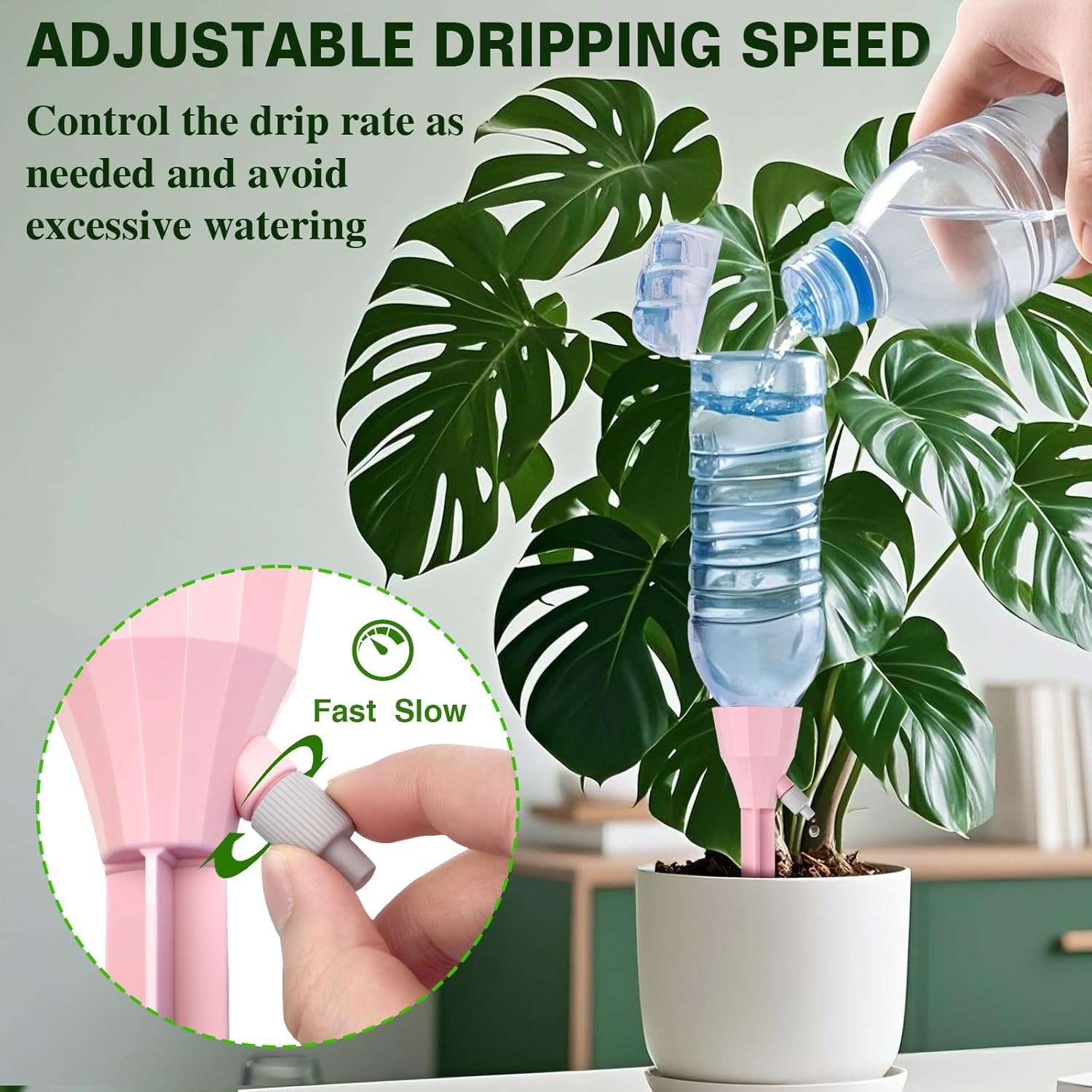 1/12pcs Automatic Drip Irrigat - Self Watering Insert recensie en prijs