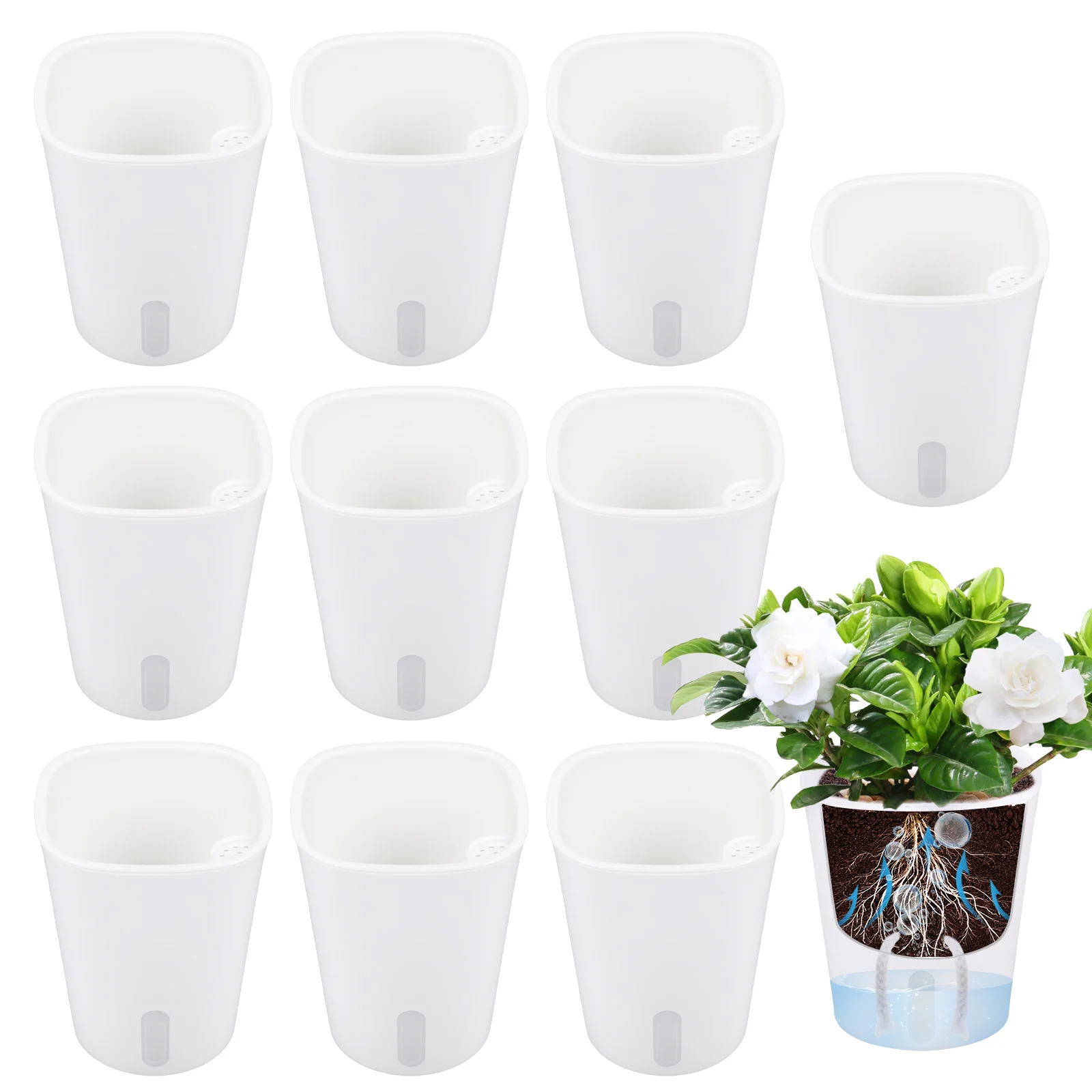 10 Pcs Self Watering Planter L - Self Watering Insert recensie en prijs
