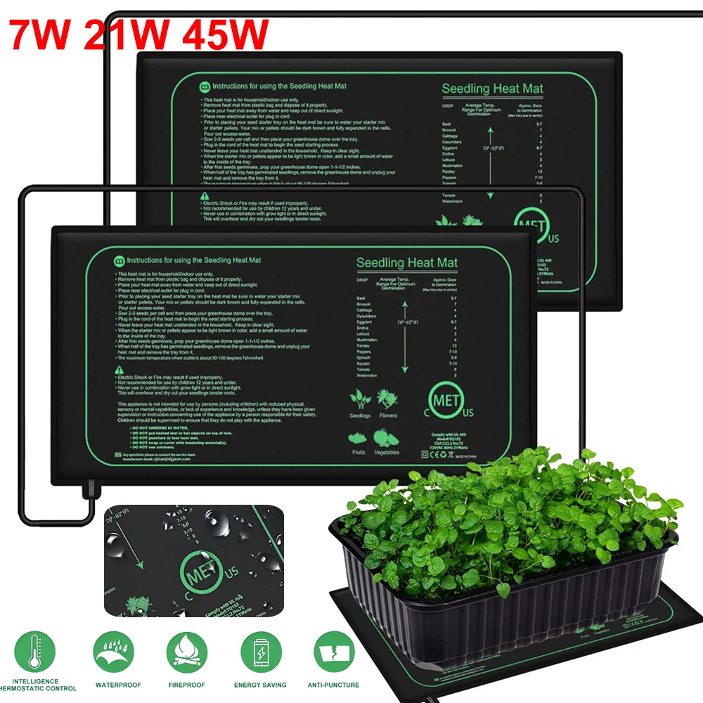 10/25/50CM Seedling Heat Mat I - Heat Mat Seedling recensie en prijs
