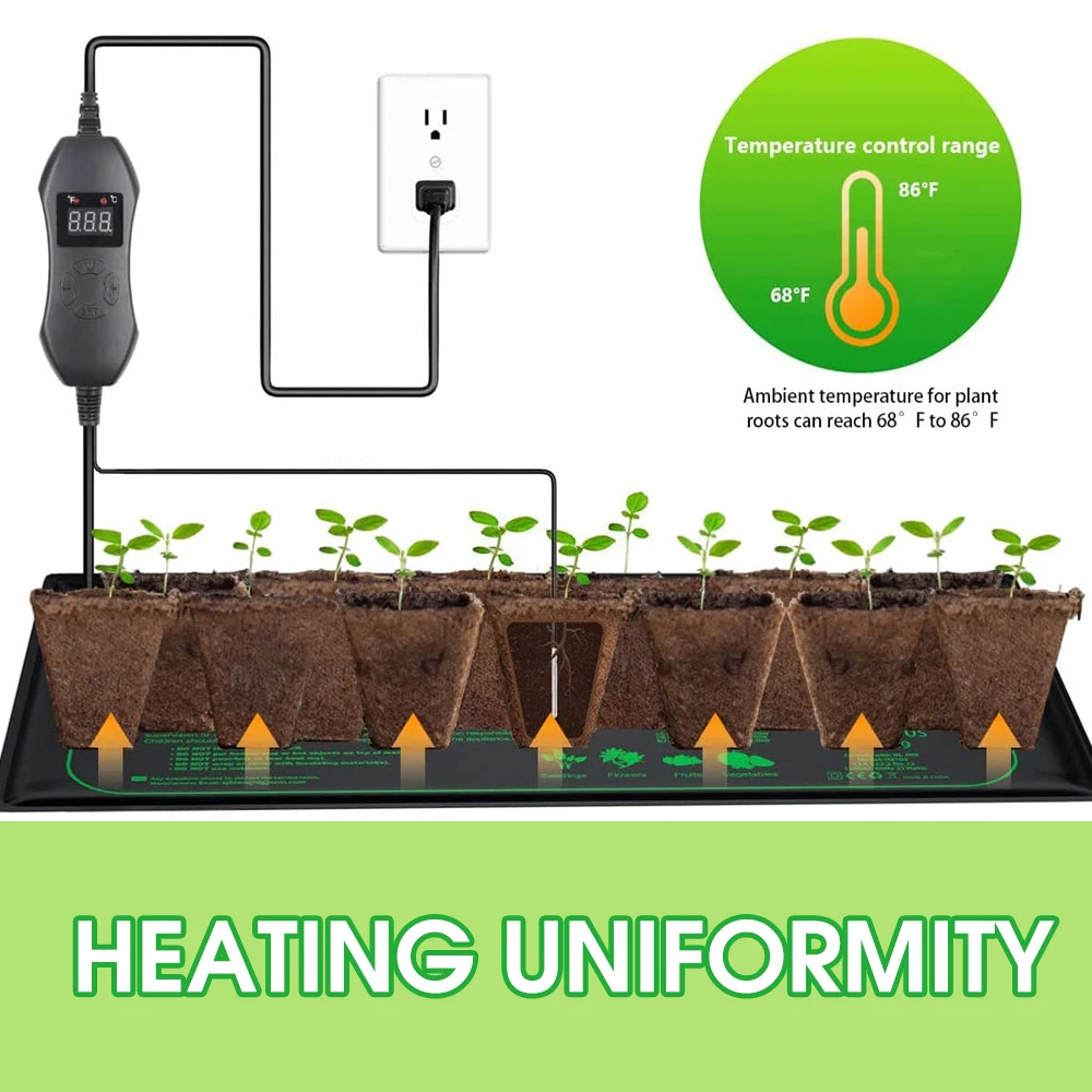 50W EU-US/UK/AU Adjustable The - Heat Mat Seedling recensie en prijs