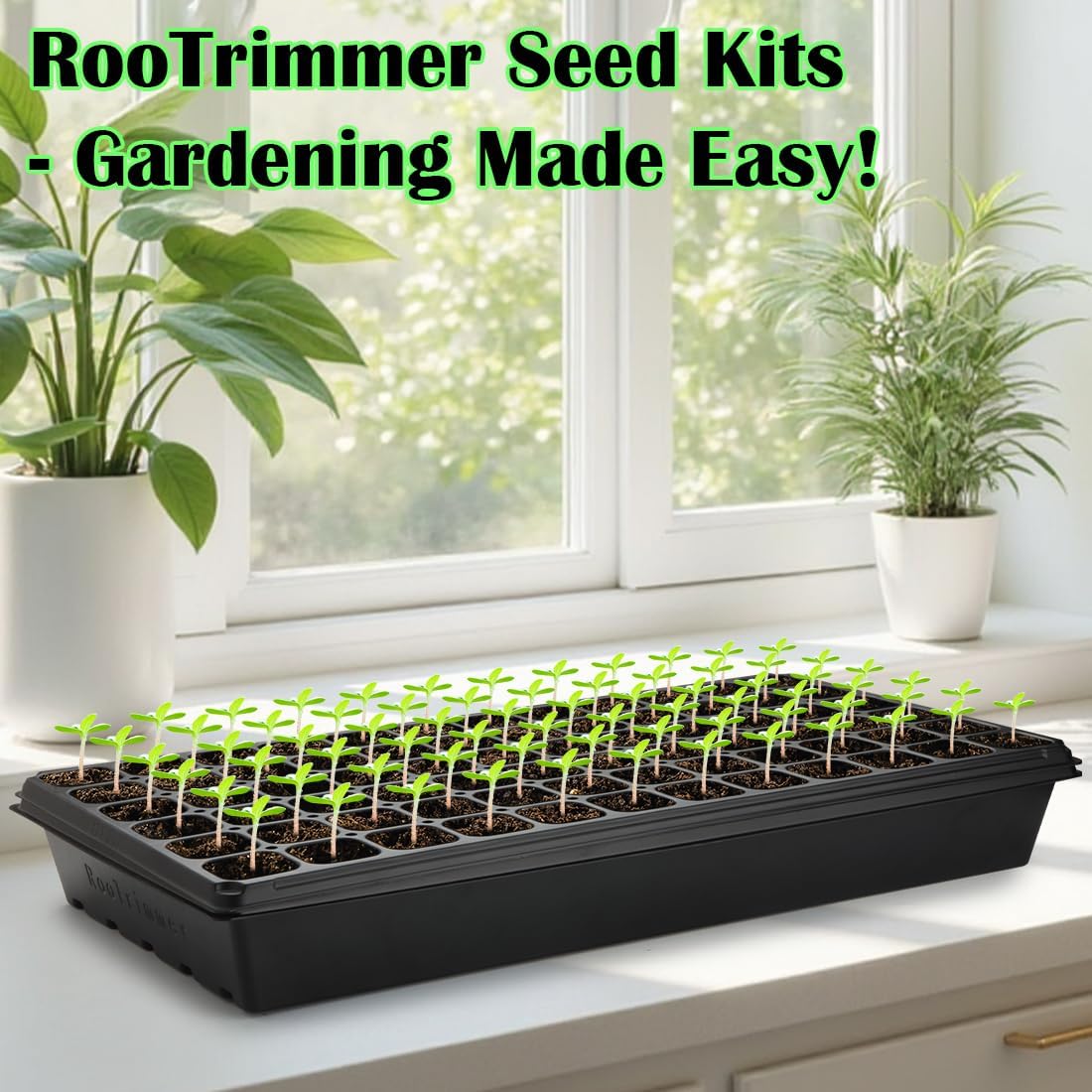 20-Piece Seed Starter Kit with - Propagation Tray 72 recensie en prijs