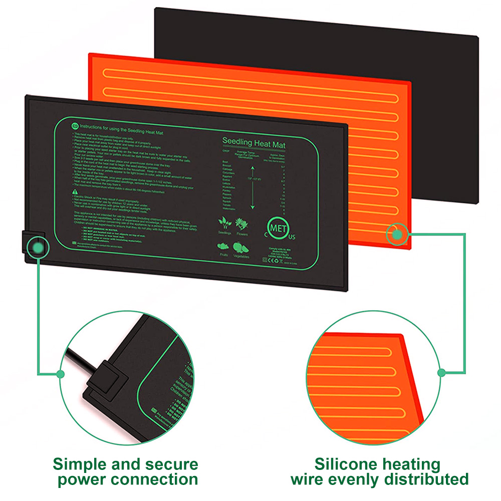 10/25/50CM Seedling Heat Mat I - Heat Mat Seedling recensie en prijs