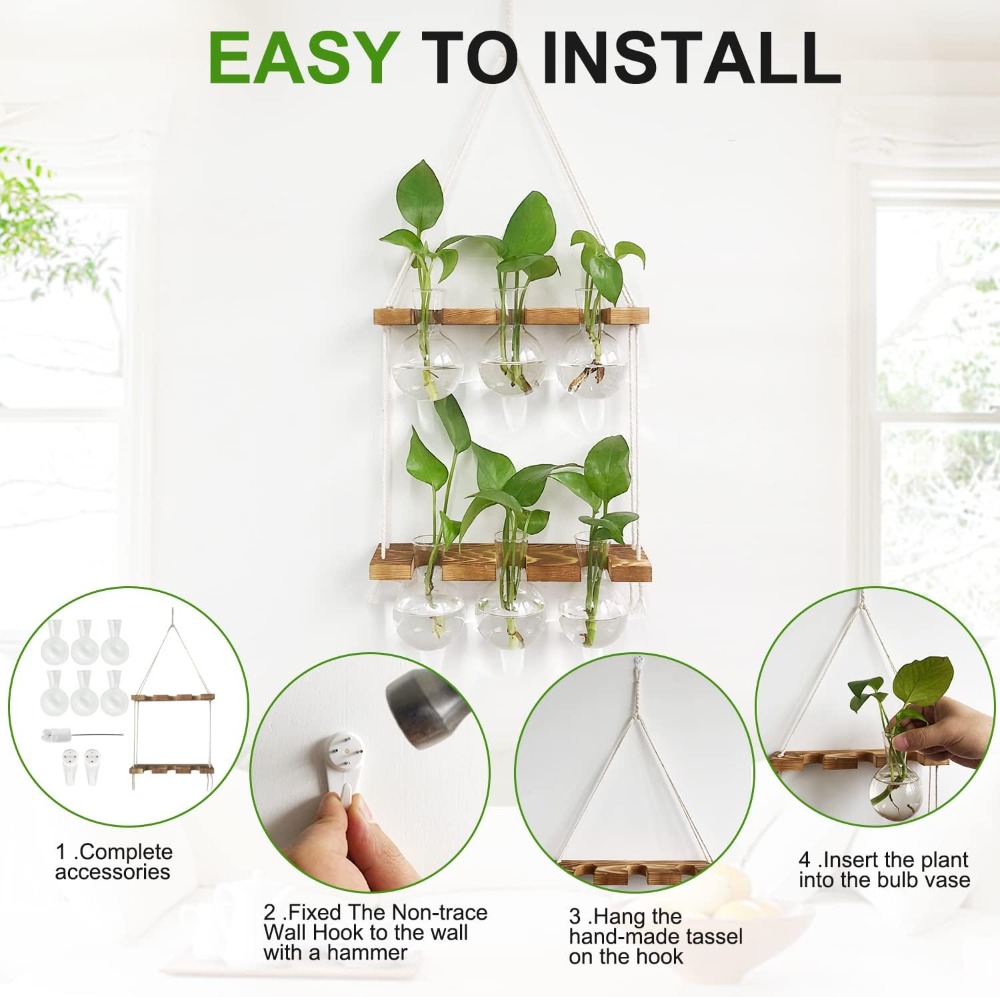 Wall Hanging Plant Propagation - Propagation Station Vase recensie en prijs