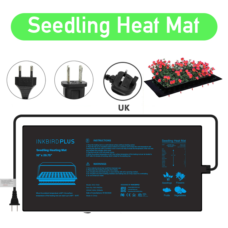 20.75x10CM EU/US/UK/AU Plug Se - Heat Mat Seedling recensie en prijs