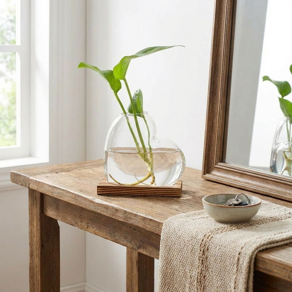 Transparent Hydroponic Glass V - Propagation Station Vase recensie en prijs