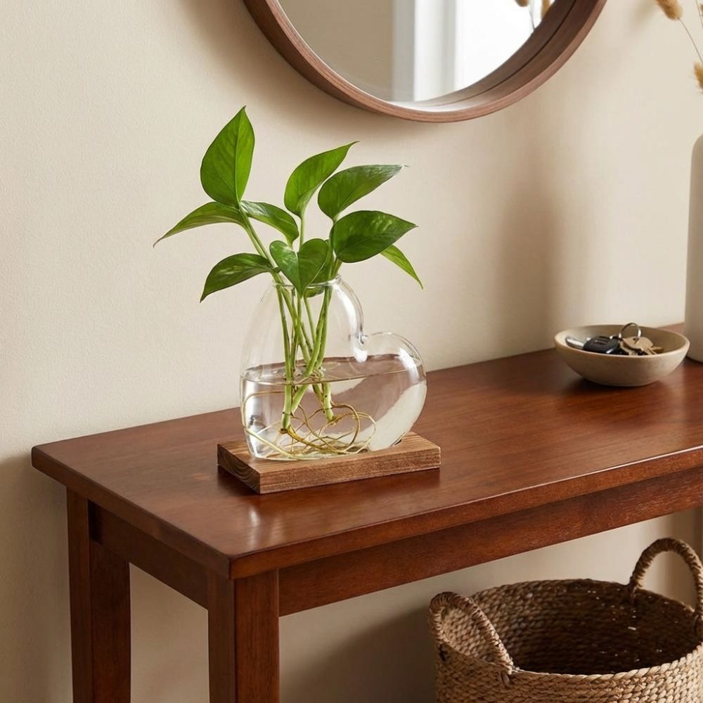 Transparent Hydroponic Glass V - Propagation Station Vase recensie en prijs