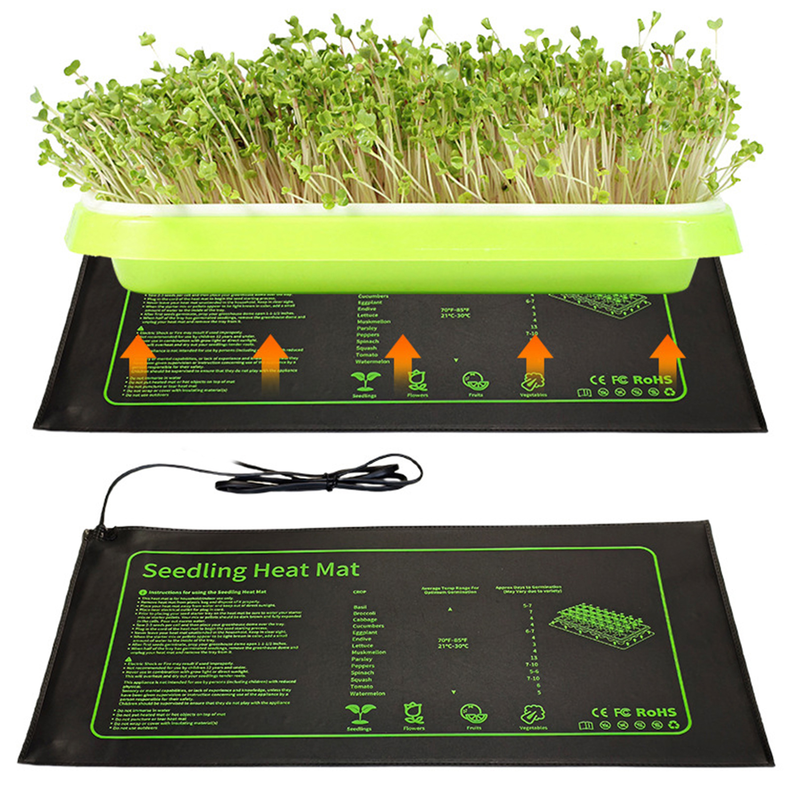 Waterproof Seedling Heat Mat 1 - Heat Mat Seedling recensie en prijs