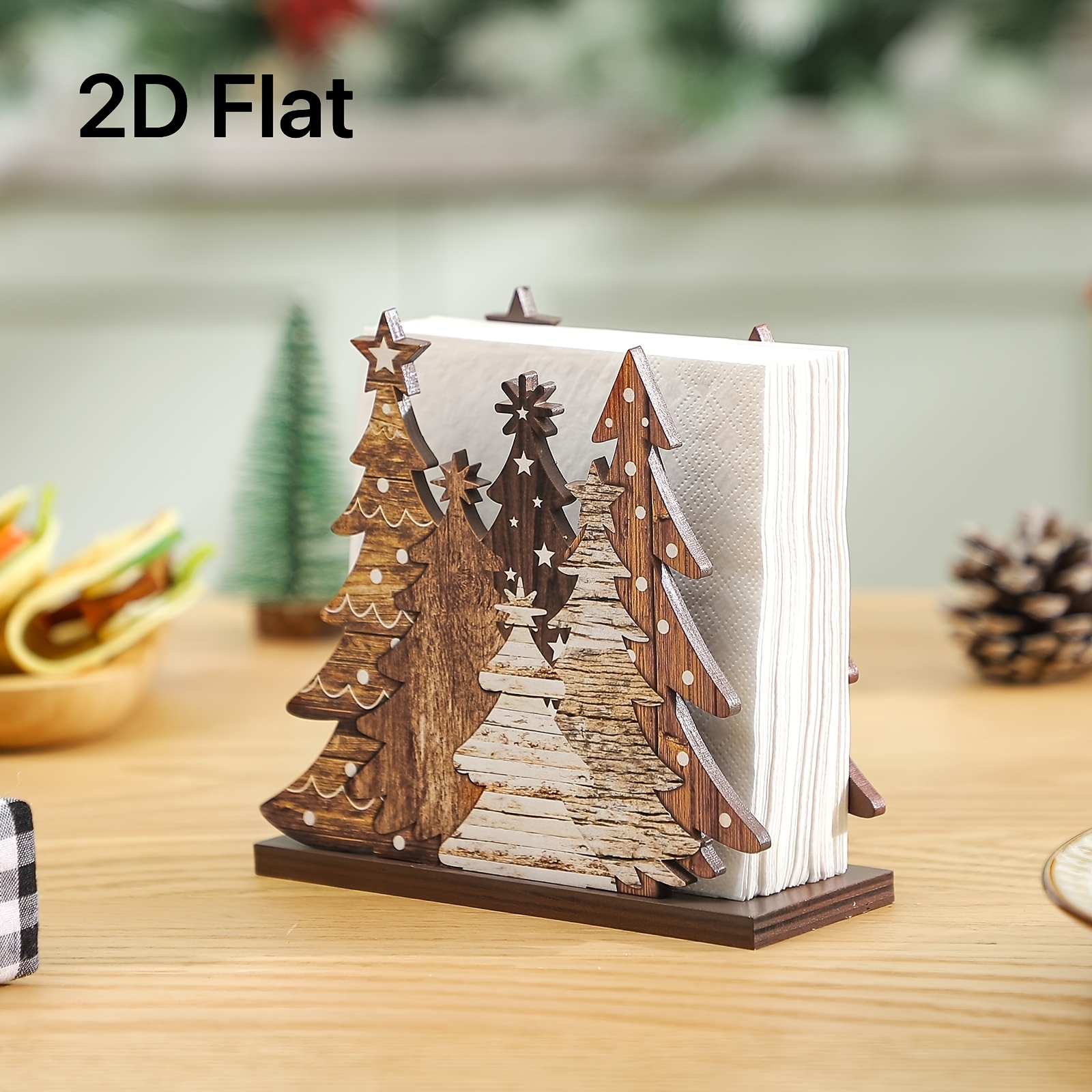 1pc 2D Flat Christmas Tree Tis - Agar Tissue Culture recensie en prijs