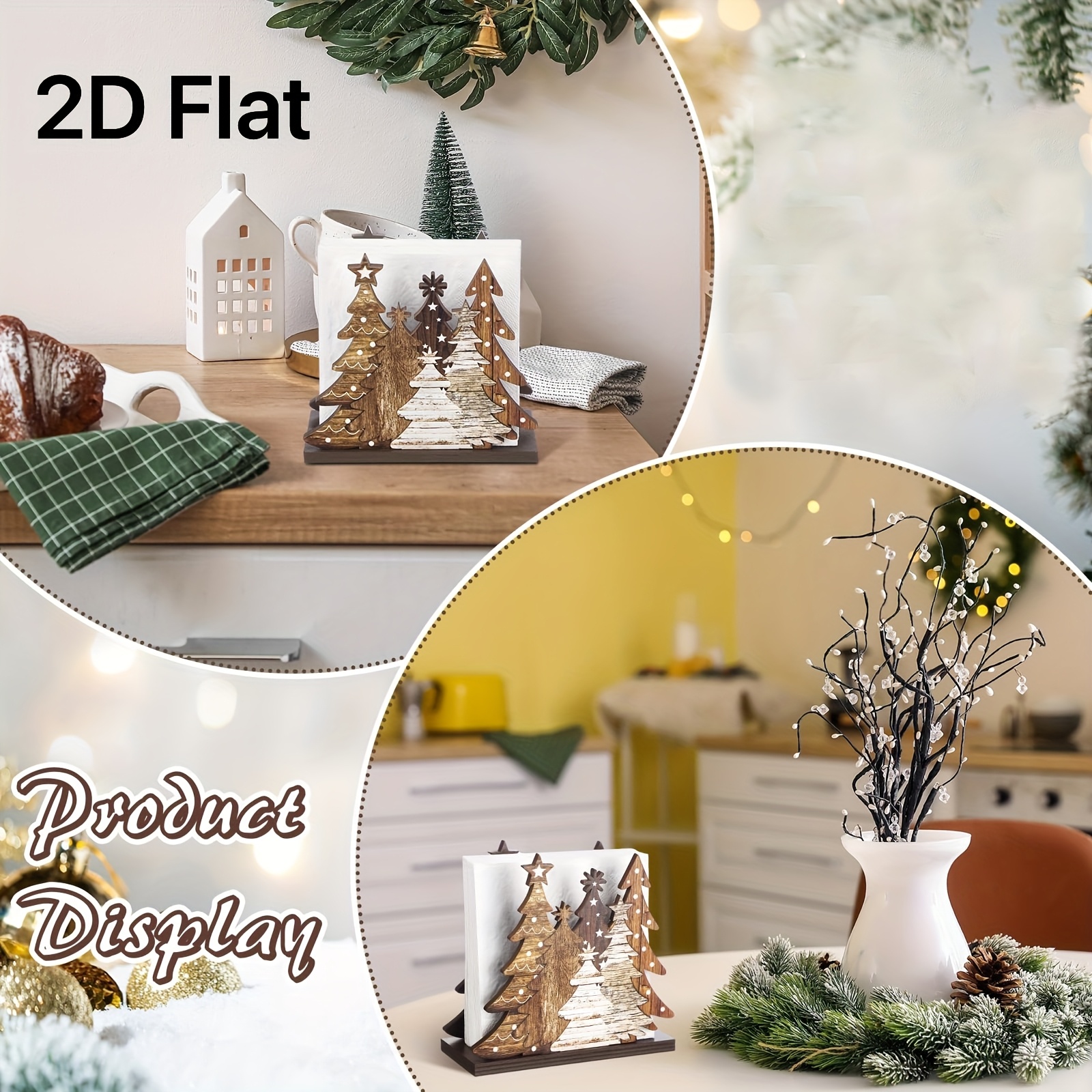 1pc 2D Flat Christmas Tree Tis - Agar Tissue Culture recensie en prijs