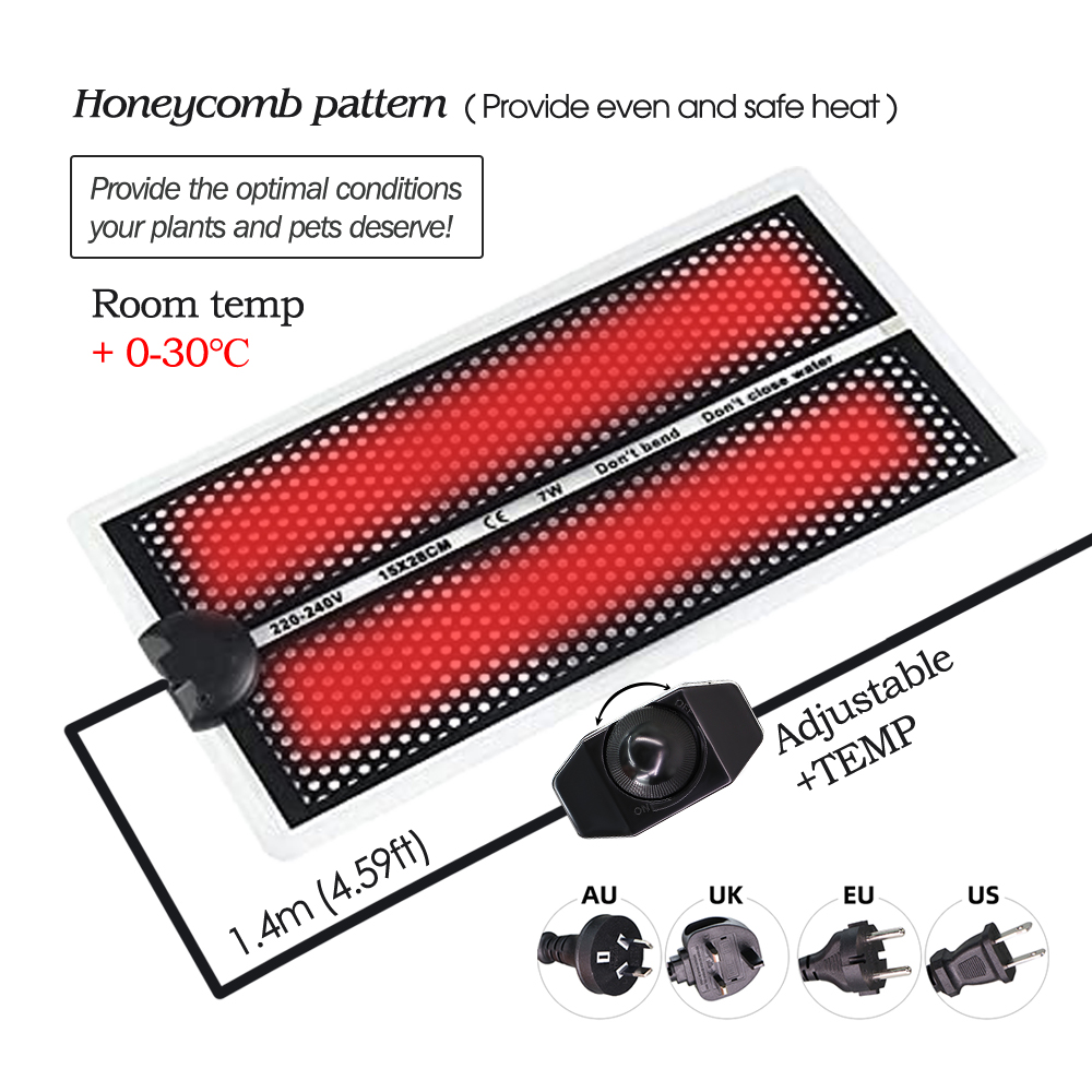 5-20W Garden Seedlings Heating - Heat Mat Seedling recensie en prijs