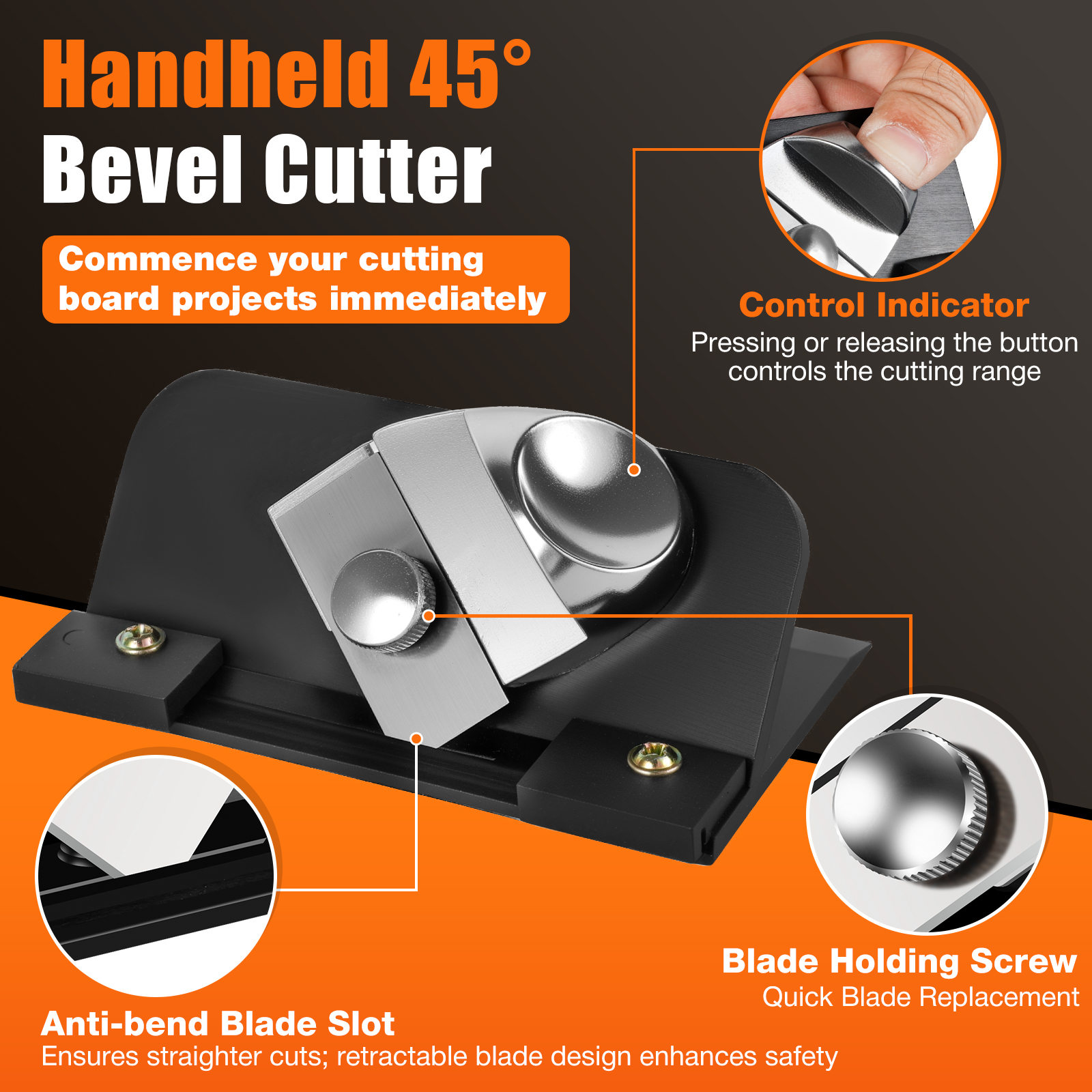 Retractable Mat Cutter 45° Bev - Cutting Board Foam recensie en prijs
