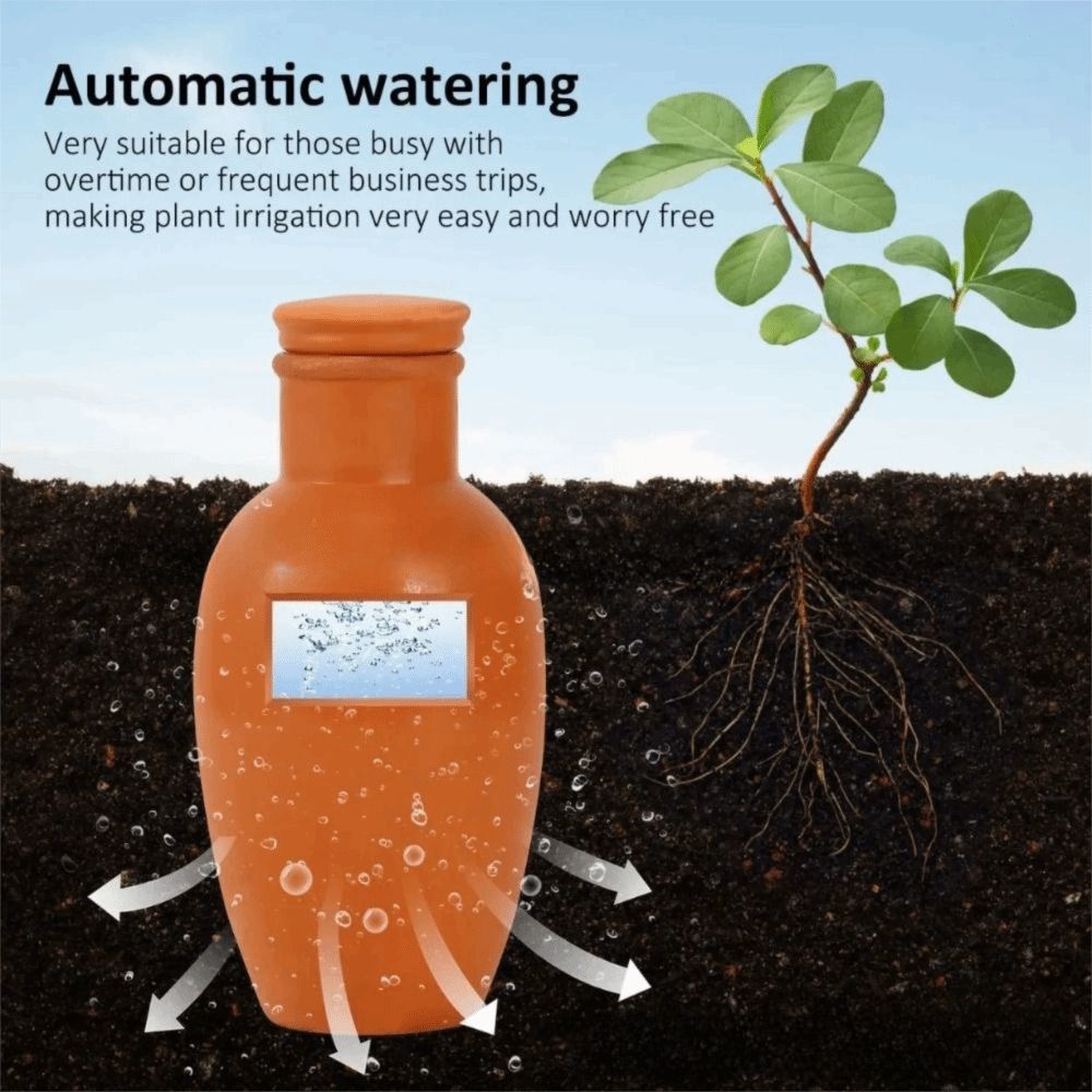 4Pcs Terracotta Material Autom - Self Watering Insert recensie en prijs